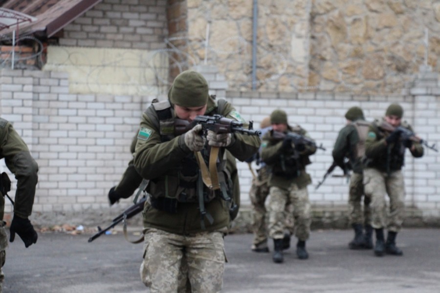 У Херсоні прикордонники вдосконалюють тактичну підготовку У Херсоні прикордонники вдосконалюють тактичну підготовку