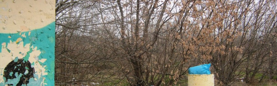 Остановки Херсонщины завалены мусором
