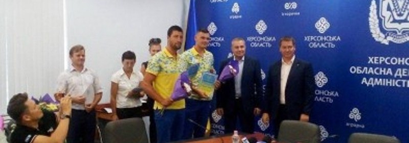Херсонских олимпийцев наградили в ОГА Херсонских олимпийцев наградили в ОГА