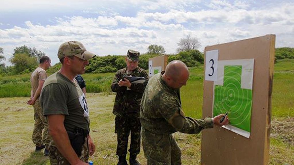 Поліцейське двоборство на Херсонщині: як це було (фото)