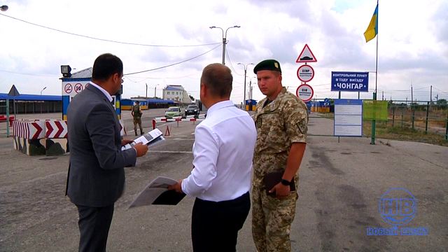 На КПВВ «Чонгар» пассажирами 