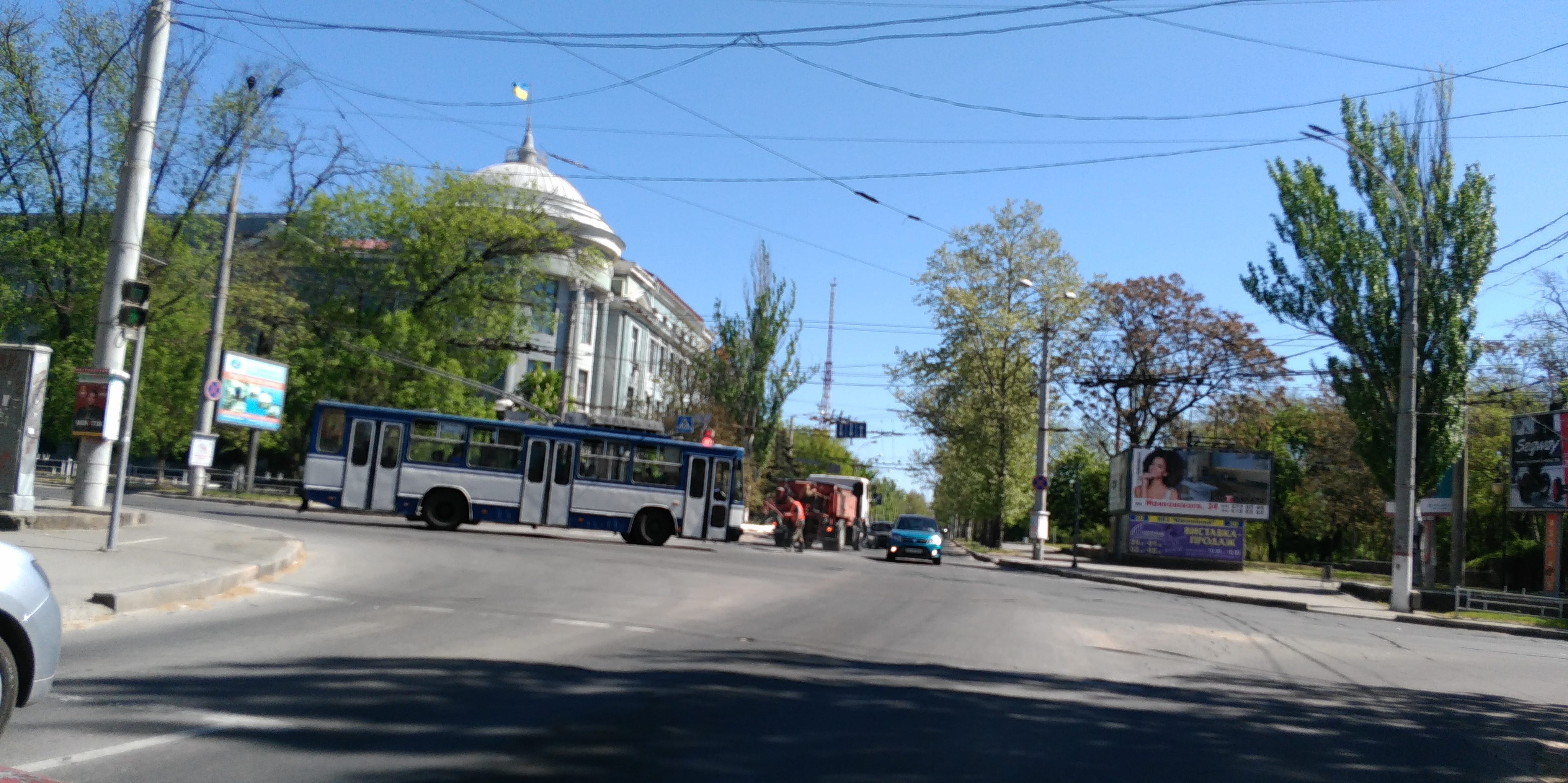 Херсонцы услышаны - на углу Ушакова и Перекопской 