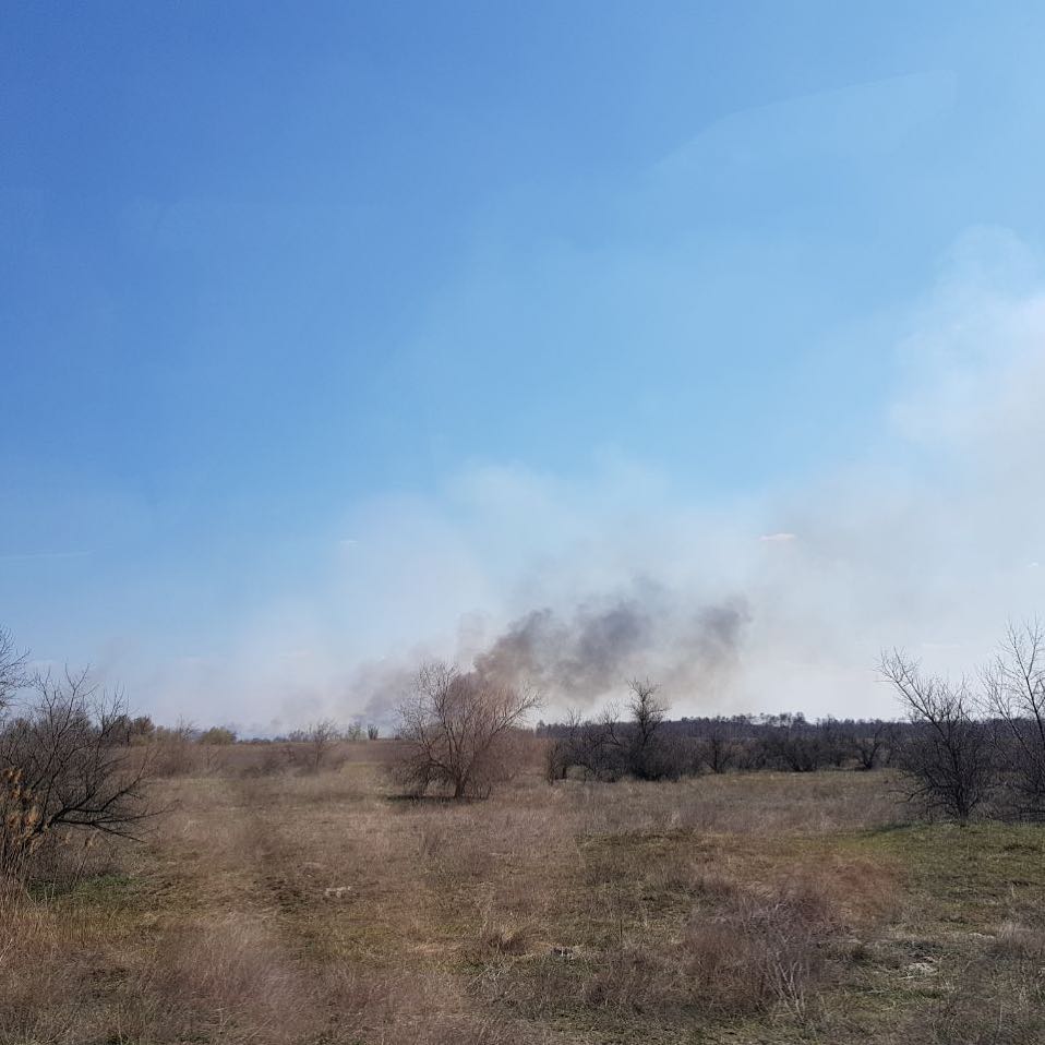 В Олешковском районе опять пожар: что горит, пока неясно (ФОТО) В Олешковском районе опять пожар: что горит, пока неясно (ФОТО)