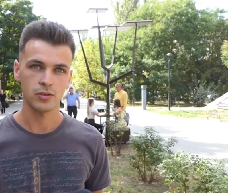 Херсонські активісти встановили в центрі міста 