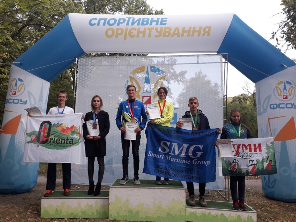 Учень херсонської школи № 30 у складі команди став Чемпіоном України зі спортивного орієнтування