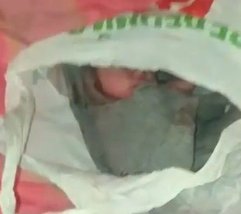 Поліцейські Херсонщини оприлюднили відео, в якому 17-річна породілля ледь не вбила немовля