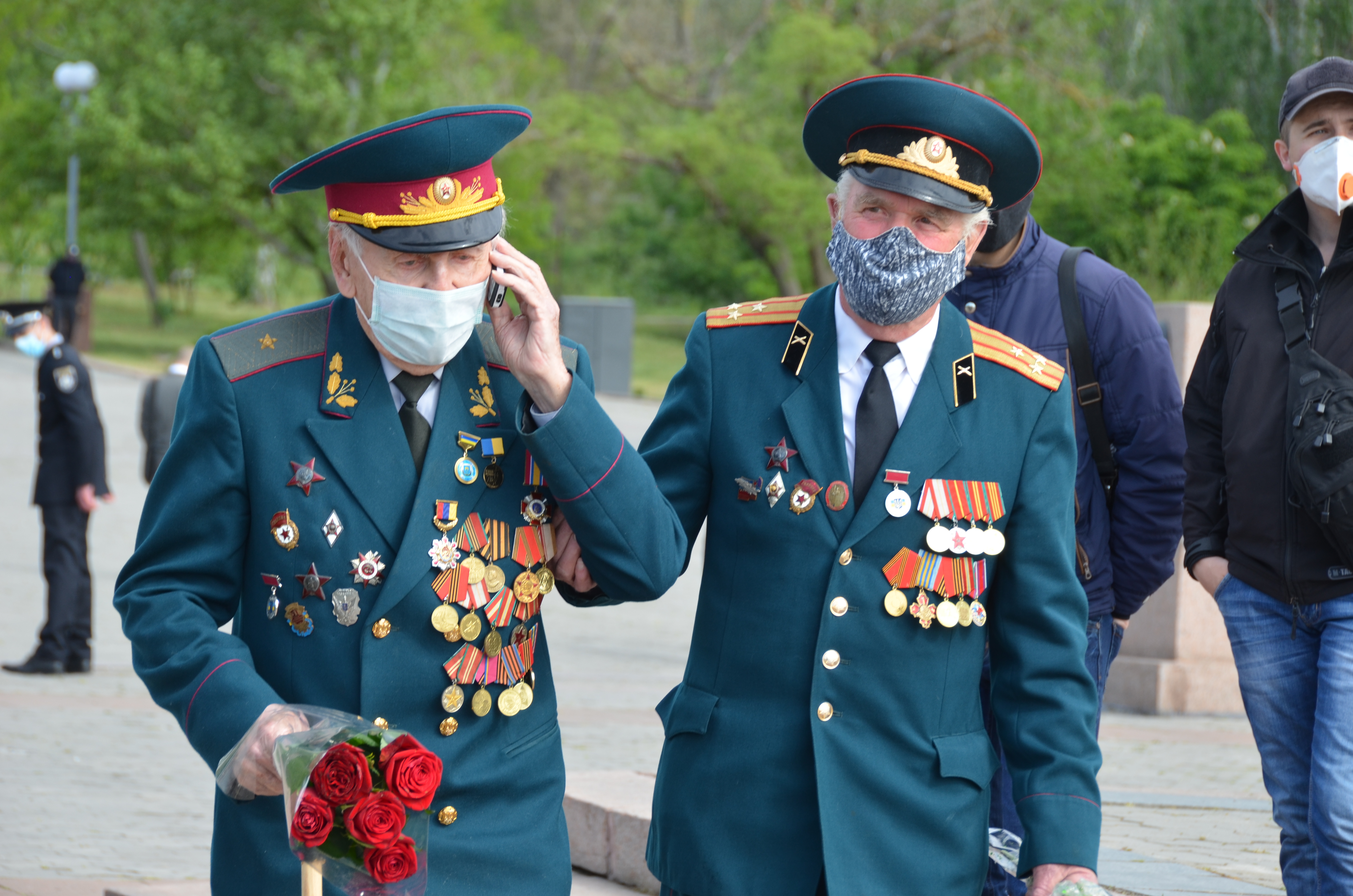 В Херсоне отпраздновали 75-ю годовщину Второй мировой войны (ФОТО)