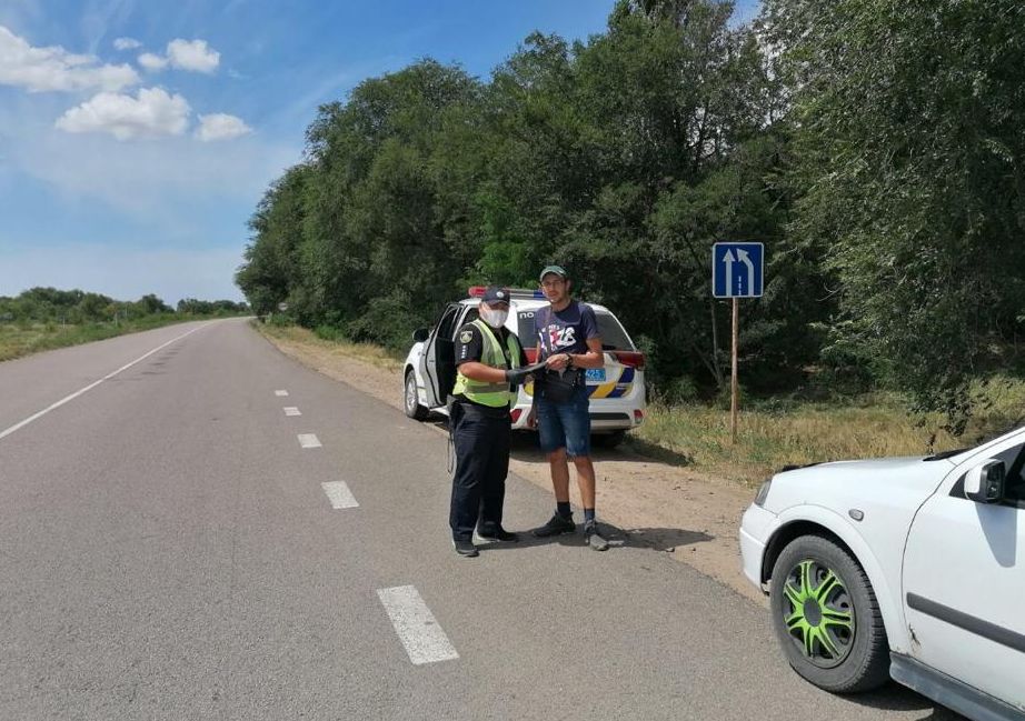Поліція Херсонщини активізувала роботу з попередження аварійності
