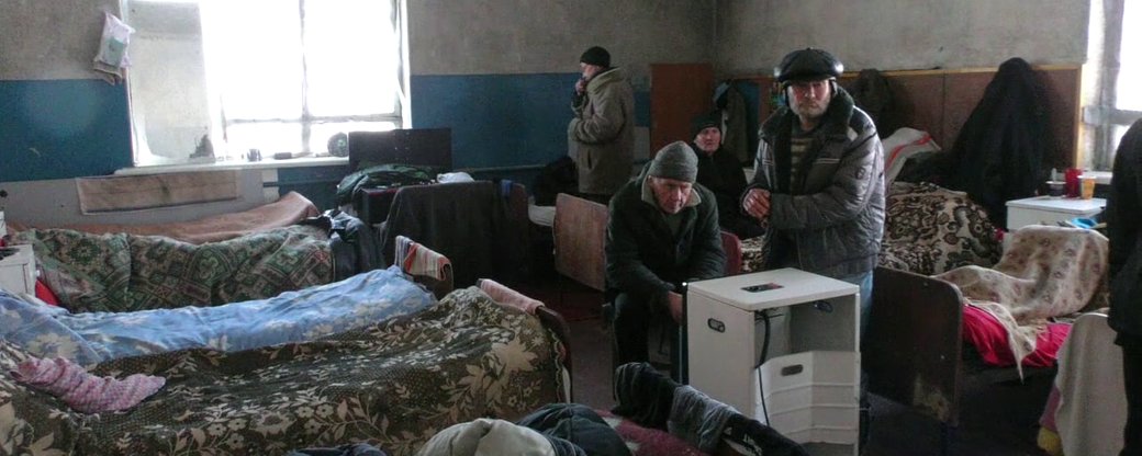 У херсонському центрі для безхатьків  рік не можуть вирішити проблему з опаленням