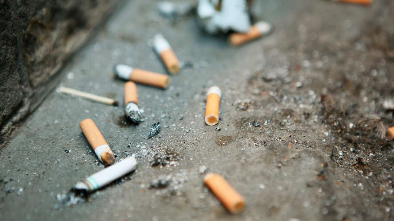 У Херсоні оштрафували водія за недопалок, який той викинув на дорогу
