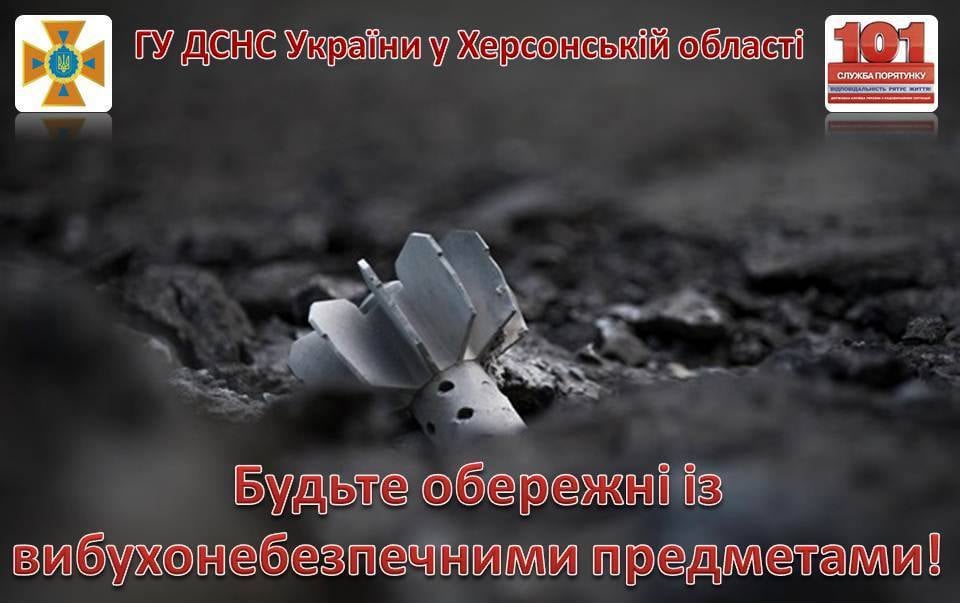 З початку року піротехніки Херсонської області вже знищили 153 боєприпаси часів Другої світової війни