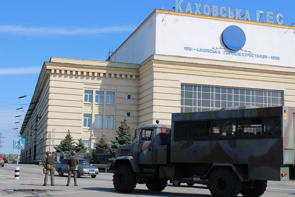 Херсонські нацгвардійці взяли участь у антитерористичних навчаннях