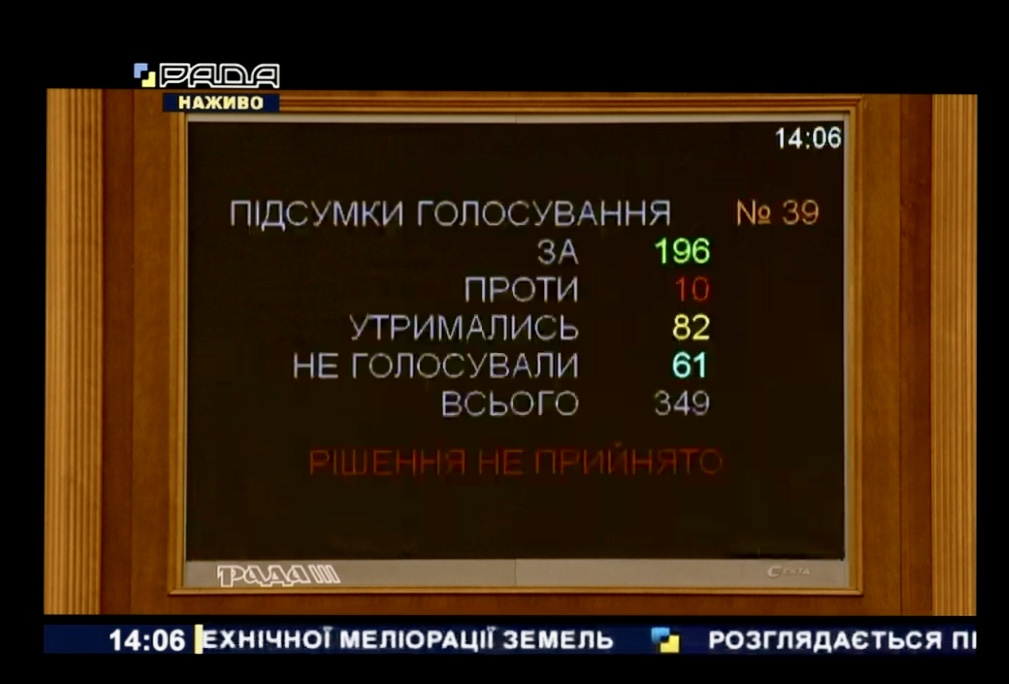 Важливий для аграріїв Херсонщини законопроєкт парламент відправив на доопрацювання