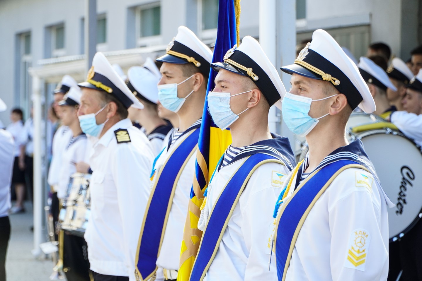 Юрій Соболевський привітав курсантів Херсонської державної морської академії з початком нового навчального року