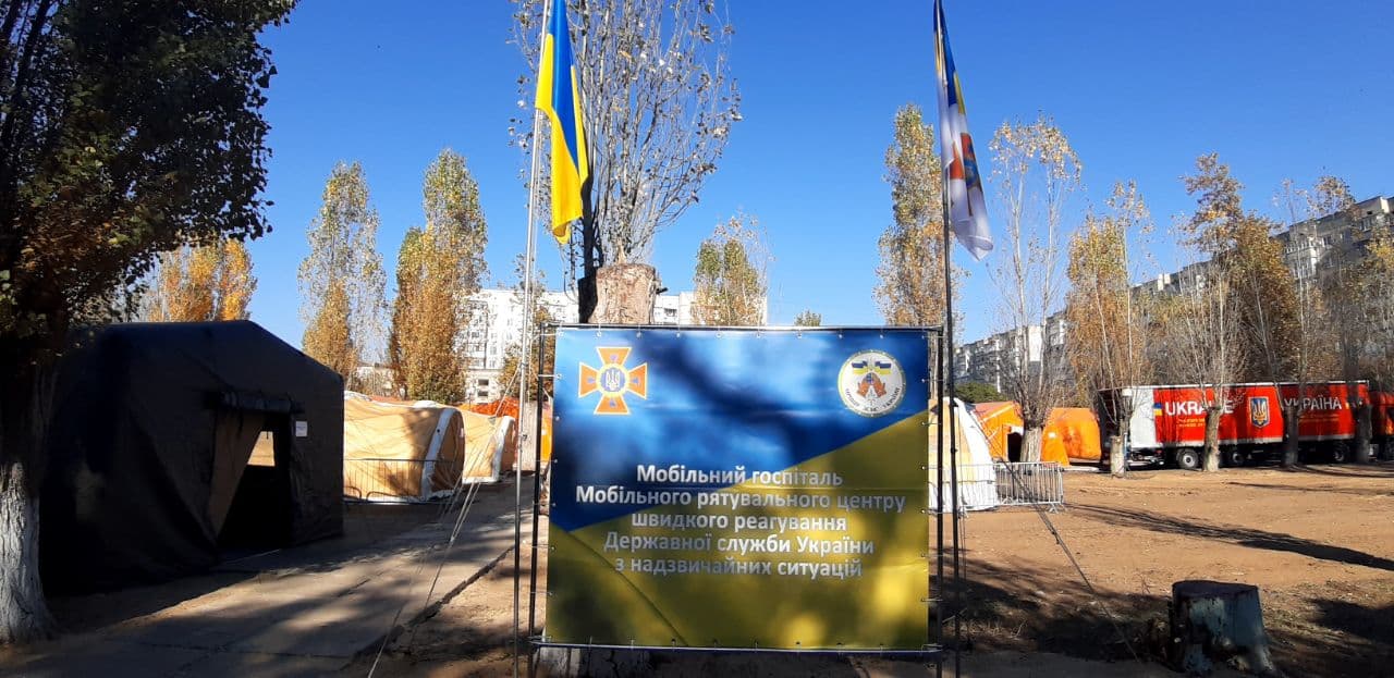 У Каховці мобільний госпіталь готовий приймати хворих на коронавірус, - ВІДЕО