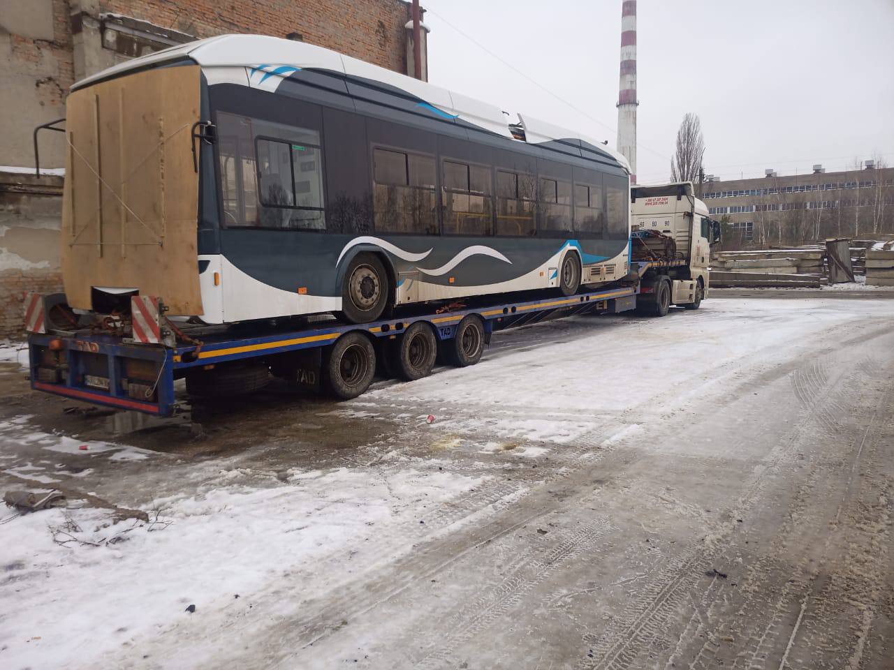 Первые 5 новых троллейбусов «Херсонэлектротранс» получит до конца января