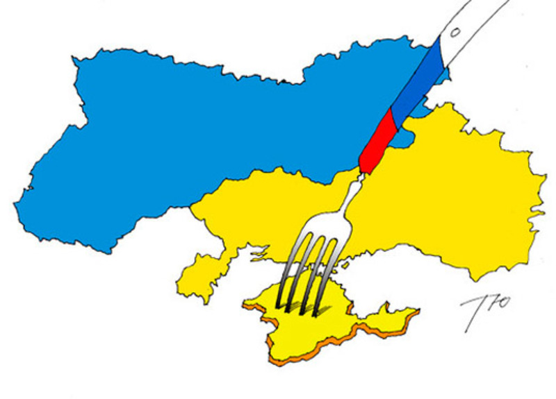В Олешківській громаді Крим вважають російським
