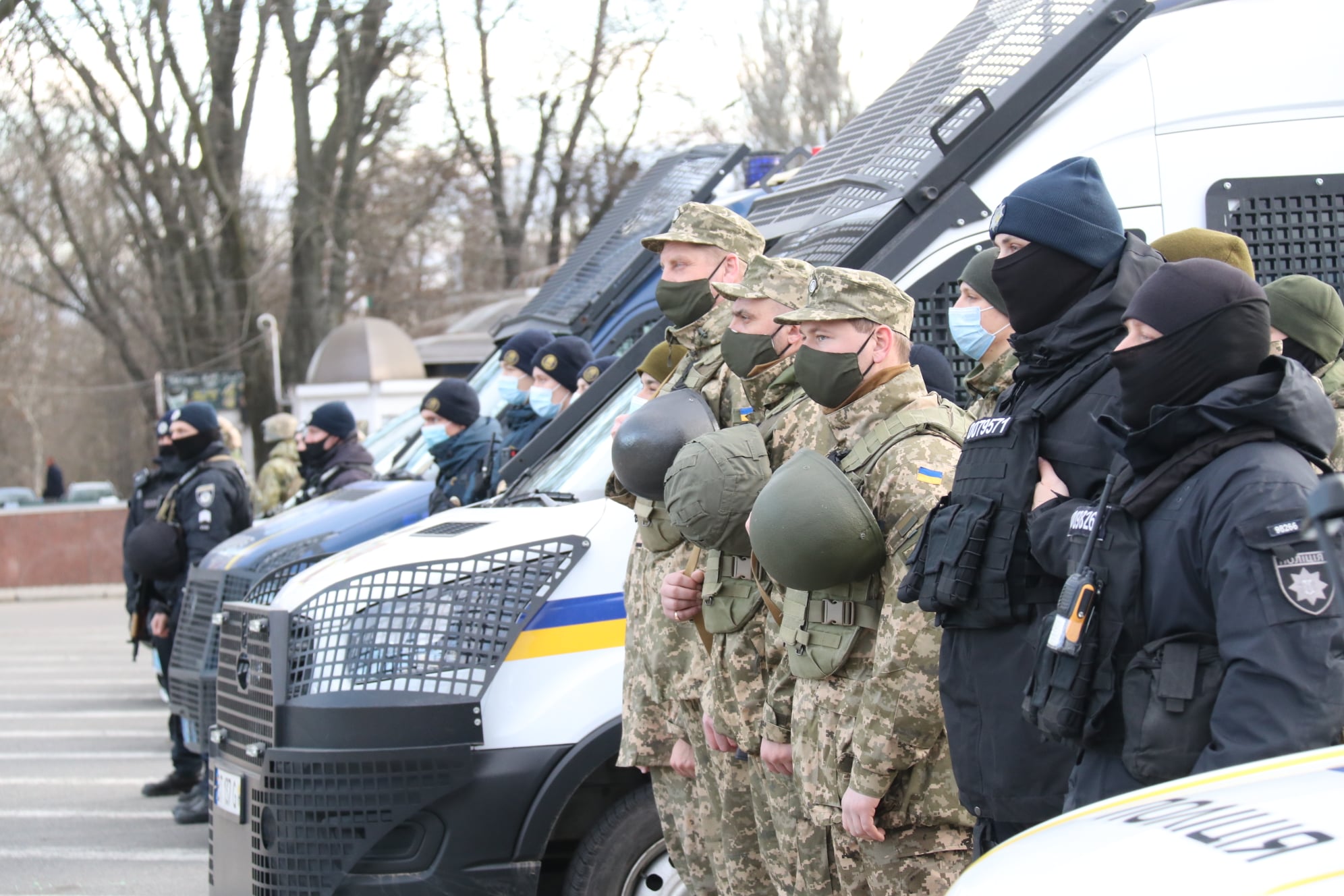 На Херсонщині для патрулювання на вулиці вийшли майже 450 правоохоронців