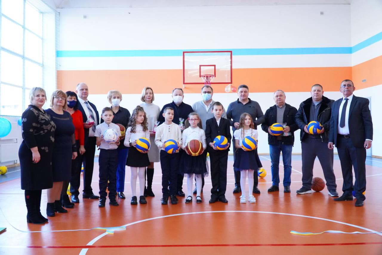 Для школярів Новорайської ОТГ відкрили сучасний спортзал, - ФОТО