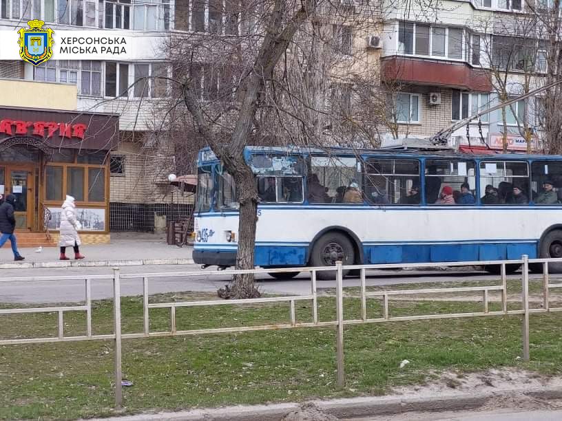 КП “Херсонелектротранс” вивів тролейбуси на 7 маршрутів