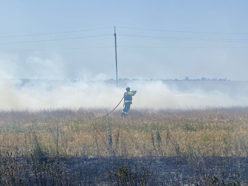 Пожежна ситуція на Херсонщині