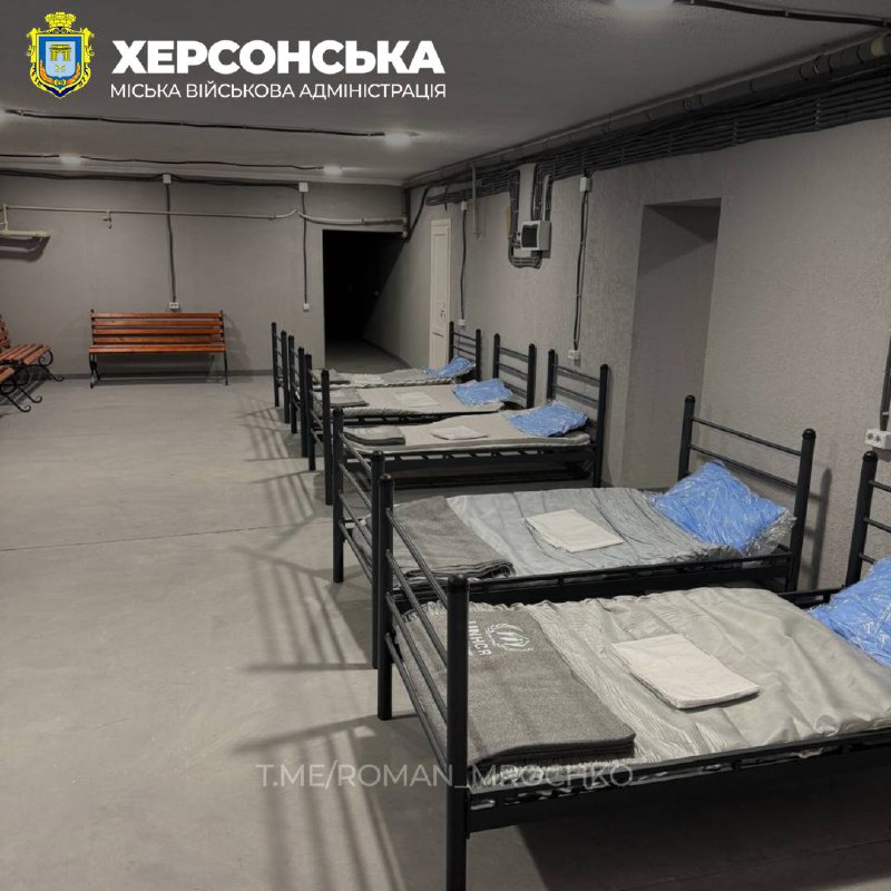 Мережа укриттів Херсона розширюється