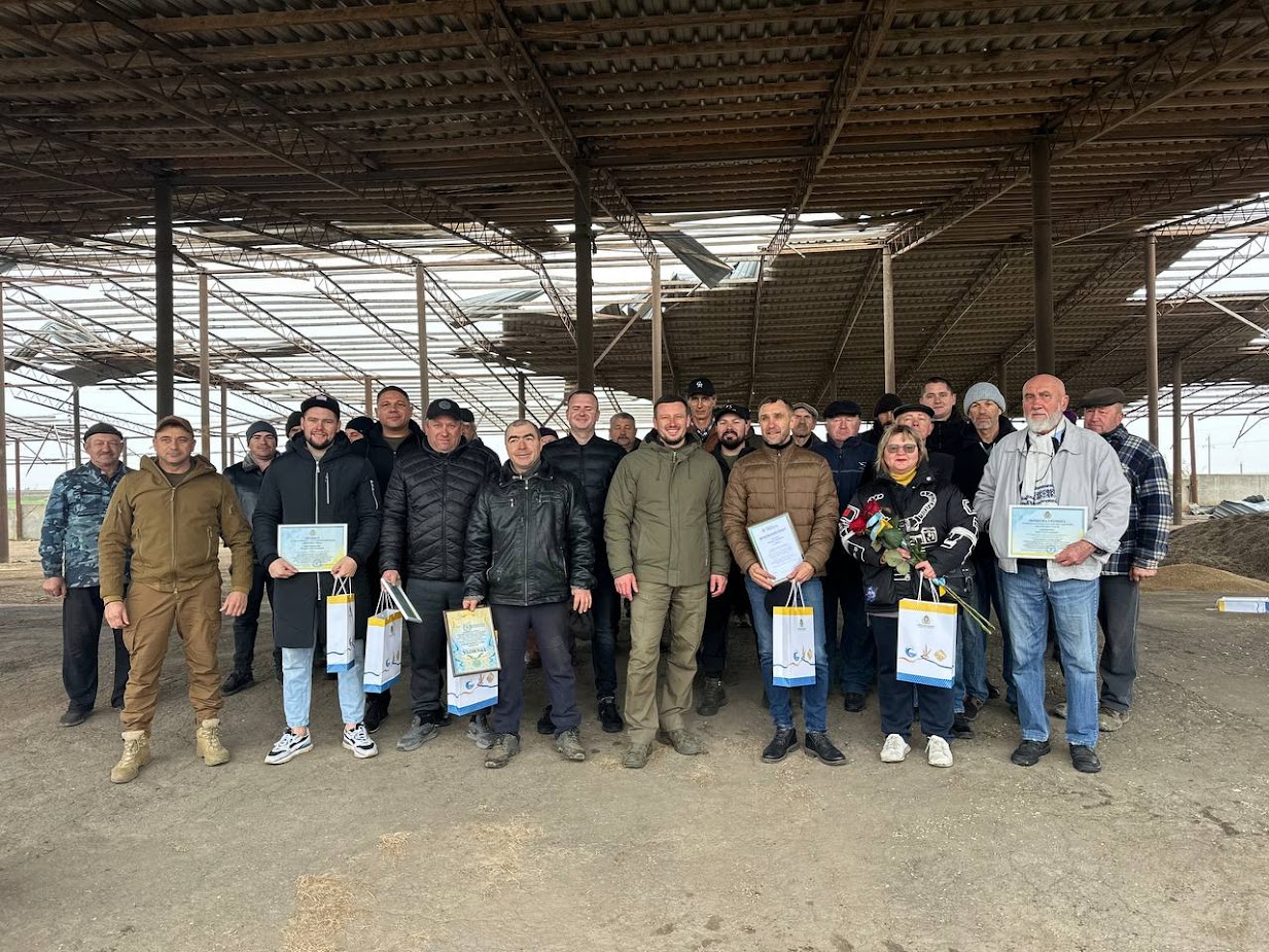 Олександр Прокудін привітав працівників сільського господарства