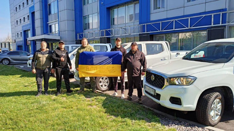 Міська влада надала нові автомобілі Силам Оборони