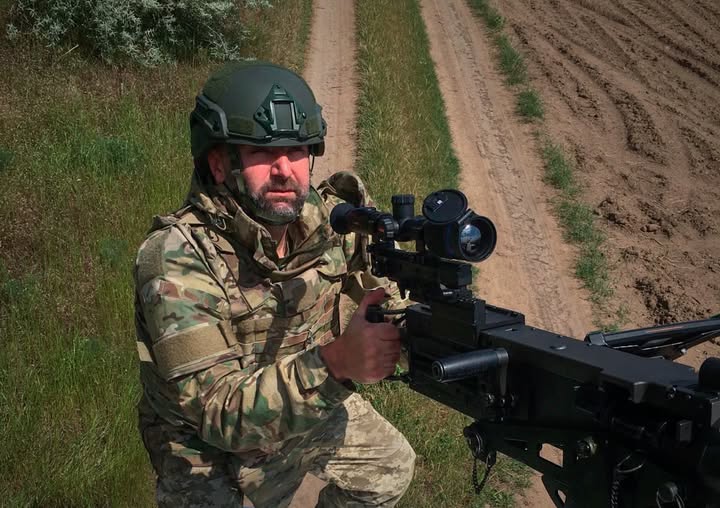 Військовослужбовець  Херсонської бригади збив  ударний БпЛА ворога