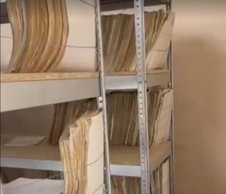 З Херсонської області вивезено майже 320 тонн архівних документів