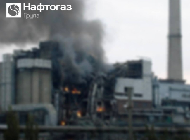 Російські війська атакували Херсонську ТЕЦ з авіації